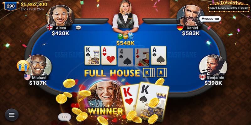 Tặng 100.000 VND Khi Tham Gia Giải Đấu Poker Trực Tuyến 8 Hướng dẫn nhận thưởng khuyến mãi 100.000 VNĐ tham dự giải Poker